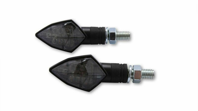 SHIN YO LED-Blinker ROCK LED Blinker ROCK, getöntes Glas, Paar, E-gepr. SHIN YO LED-Blinker ROCK LED Blinker ROCK, getöntes Glas, Paar, E-gepr.