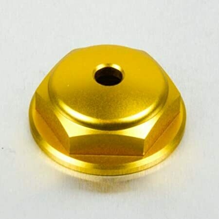 Pro-Bolt Lenkkopfmutter geschlossen Alu gold M24x1.00mm