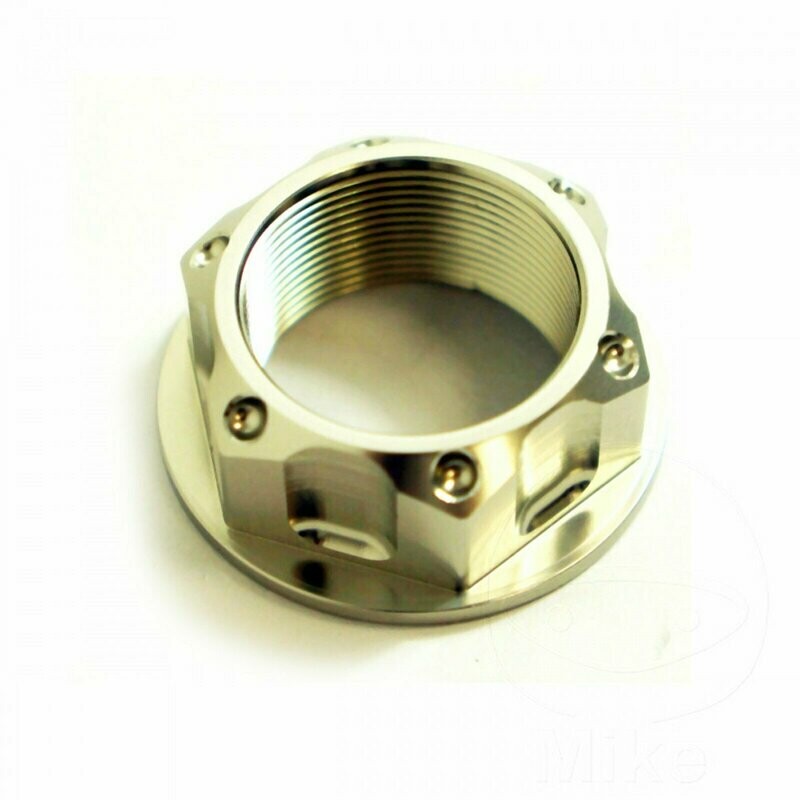 Pro-Bolt Lenkkopflager Mutter Aluminium M24x1.50mm silber Honda / Suzuki/ Kawasaki