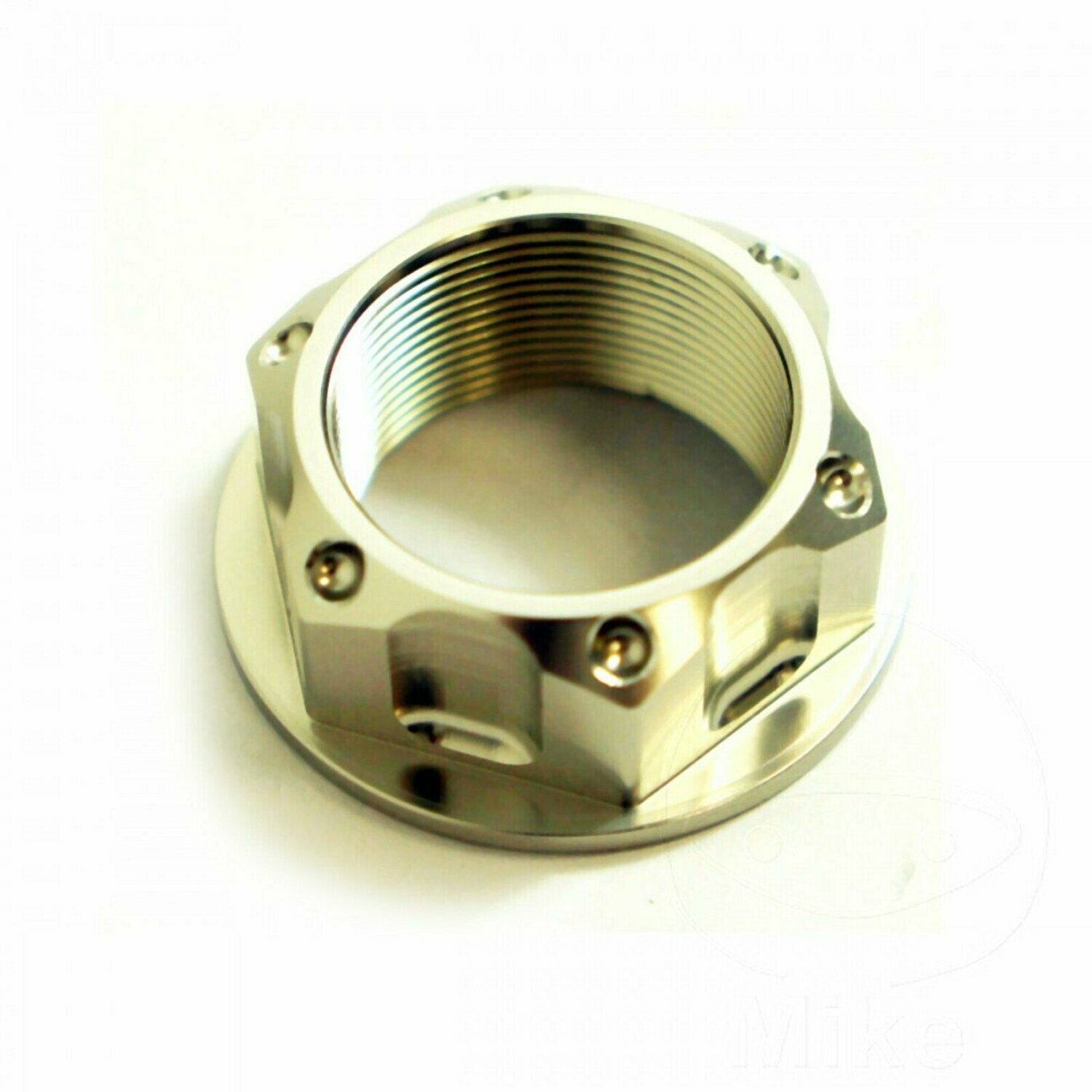 Pro-Bolt Honda Lenkkopflager Mutter Aluminium silber M24X1.5mm