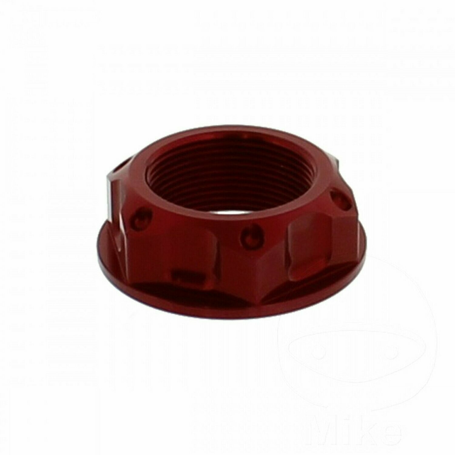 Pro-Bolt Lenkkopfmutter Mutter Lenkkopf Alu rot M22x1.00mm