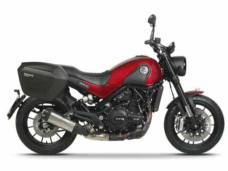 Benelli Leoncino 500 (2017-2022) / Trail ABS (2018-2022)  SHAD SH23 Koffer System 2x23 Liter inkl. Kofferträger