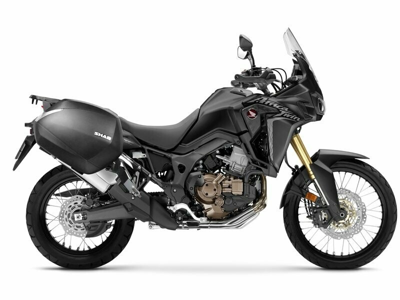 Honda CRF 1000 LA Africa Twin / DCT ABS (16-19) SHAD SH36 Carbon Koffer System 2x36 Liter inkl. Kofferträger Honda CRF 1000 LA Africa Twin / DCT ABS (16-19) SHAD SH36 Carbon Koffer System 2x36 Liter inkl. Kofferträger