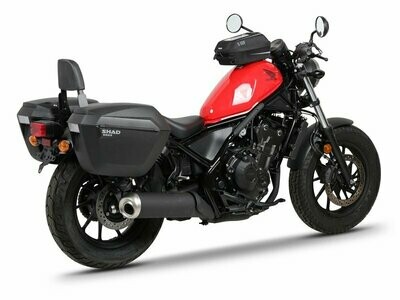 Honda CMX 500 A Rebel ABS (17-22) SHAD SH23 Koffer System 2x23 Liter inkl. Kofferträger Honda CMX 500 A Rebel ABS (17-22) SHAD SH23 Koffer System 2x23 Liter inkl. Kofferträger