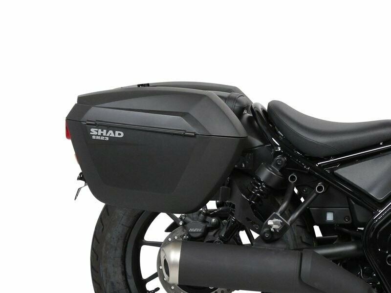 Honda CMX 1100 Rebel ABS (21-23) SHAD SH23 Alu Koffer System 2x23 Liter inkl. Kofferträger