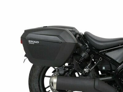 Honda CMX 1100 Rebel ABS (21-23) SHAD SH23 Alu Koffer System 2x23 Liter inkl. Kofferträger