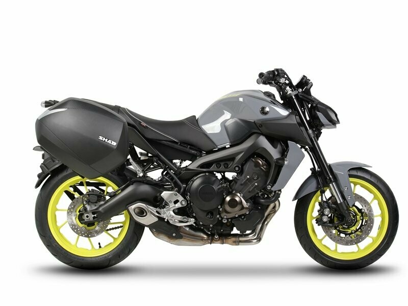 Yamaha MT-09 850 A ABS (17-20) SHAD SH36 Carbon Koffer System 2x36 Liter inkl. Kofferträger