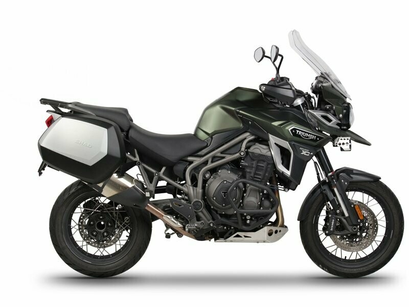Triumph Tiger 1200 / Explorer ABS (11-21) SHAD SH35 ALU Koffer System 2x35 Liter inkl. Kofferträger Triumph Tiger 1200 / Explorer ABS (11-21) SHAD SH35 ALU Koffer System 2x35 Liter inkl. Kofferträger