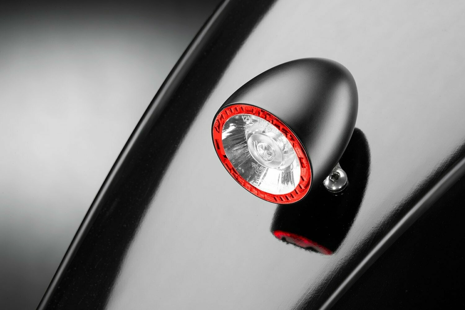Kellermann Bullet 1000® RB LED Rücklicht/Bremslicht, zugelassen für hinten, Oberflächenoptik: schwarz