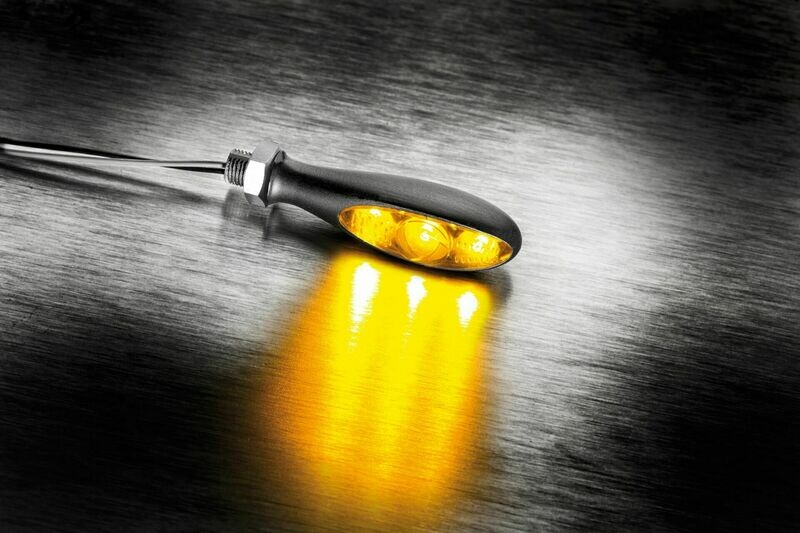 Kellermann micro S / DF Dark Motorradblinker, Rücklicht/Bremslicht Kombination, zugelassen für hinten, LED, schwarz Kellermann micro S / DF Dark Motorradblinker, Rücklicht/Bremslicht Kombination, zugelassen für hinten, LED, schwarz