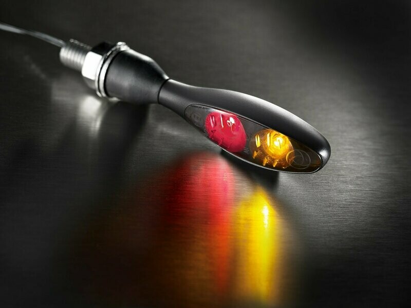 Kellermann micro 1000® DF Dark LED Blinker, Rücklicht/Bremslicht, zugelassen für hinten Kellermann micro 1000® DF Dark LED Blinker, Rücklicht/Bremslicht, zugelassen für hinten