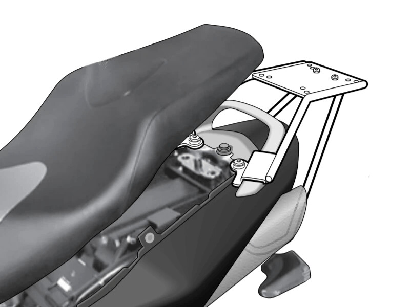 Suzuki GSR 600 (06-10) SHAD Topcaseträger Suzuki GSR 600 (06-10) SHAD Topcaseträger