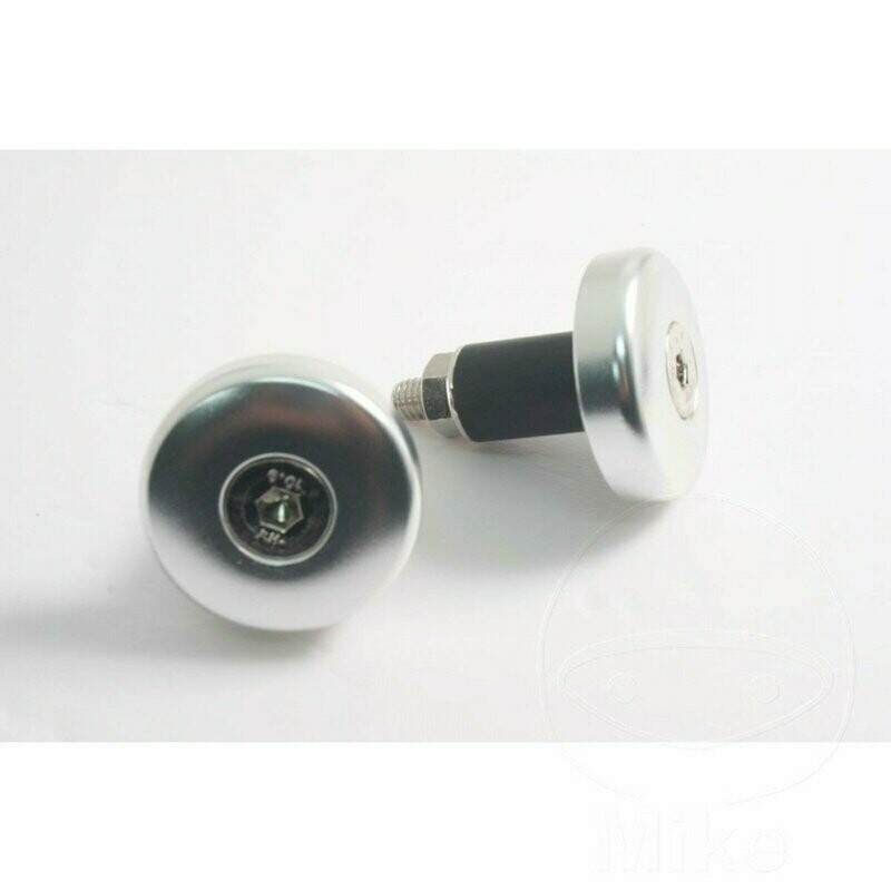 JMP Lenkerenden alu silber 17mm JMP Lenkerenden alu silber 17mm
