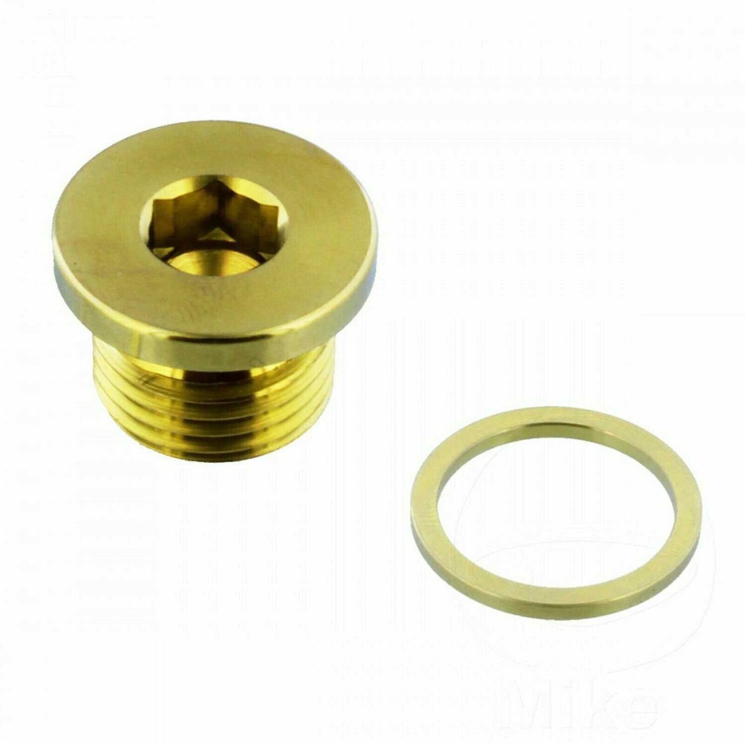 Pro-Bolt Ölablassschraube magnetisch M16X1.50 mm 10 mm Titan gold BMW /MV Augusta/ Husqvarna/ Suzuki