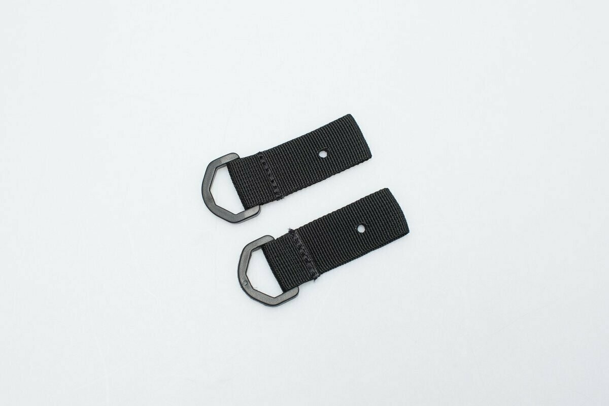 SW-MOTECH Zurrösen für Kennzeichenbefestigungs-Set. 2 Zurrschlaufen für Hecktaschen.