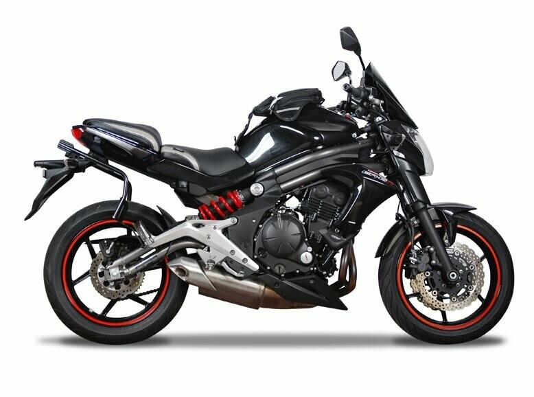 Kawasaki ER-6F/ ABS (12-17)  SHAD SH35 ALU Koffer System 2x35 Liter inkl. Kofferträger