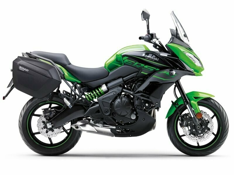 Kawasaki KLE 650 Versys ABS (15-23) SHAD SH23 Koffer System 2x23 Liter inkl. Kofferträger