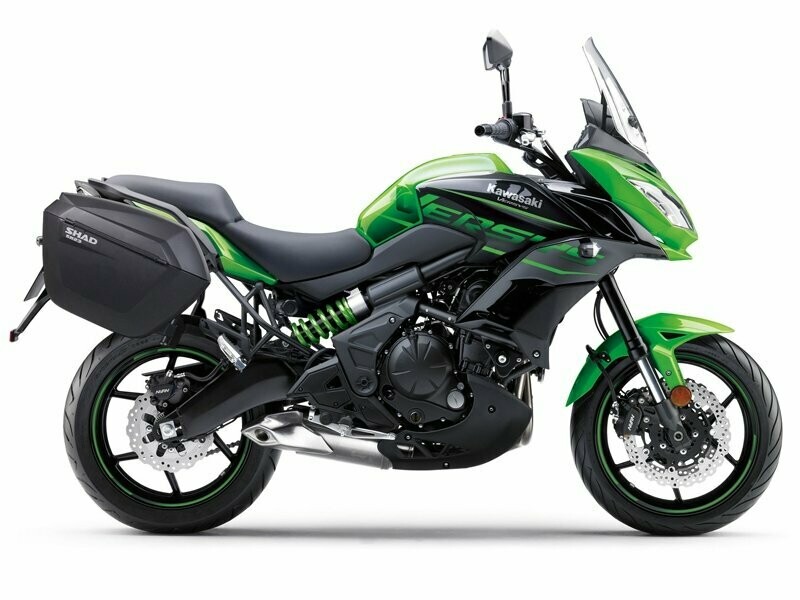 Kawasaki KLE 650 Versys ABS (15-)  SHAD SH23 Koffer System 2x23 Liter inkl. Kofferträger