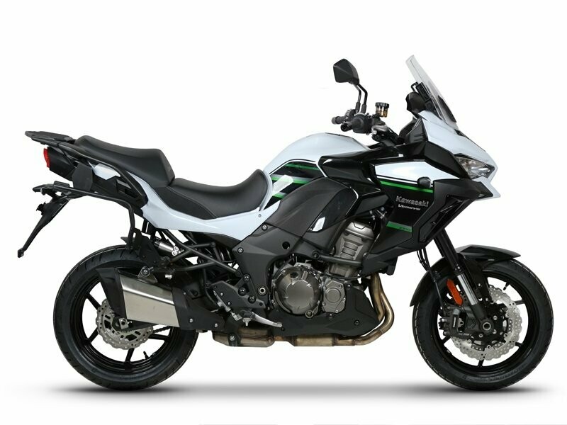 Kawasaki KLZ 1000 Versys ABS (19-23) SHAD SH36 Carbon Koffer System 2x36 Liter inkl. Kofferträger Kawasaki KLZ 1000 Versys ABS (19-23) SHAD SH36 Carbon Koffer System 2x36 Liter inkl. Kofferträger