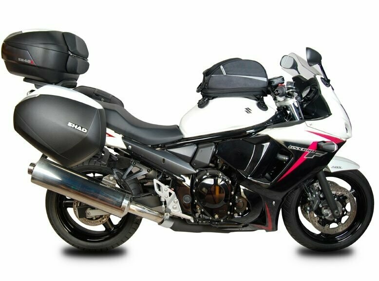 Suzuki GSF 650/1200/1250/GSX 650/1250 (05-17) SHAD SH36 Carbon Koffer System 2x36 Liter inkl. Kofferträger Suzuki GSF 650/1200/1250/GSX 650/1250 (05-17) SHAD SH36 Carbon Koffer System 2x36 Liter inkl. Kofferträger