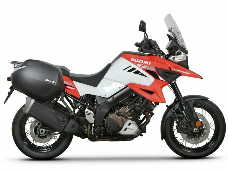 Suzuki V-STROM 1000/1050/XT (14-23) SHAD SH36 Carbon Koffer System 2x36 Liter inkl. Kofferträger Suzuki V-STROM 1000/1050/XT (14-23) SHAD SH36 Carbon Koffer System 2x36 Liter inkl. Kofferträger