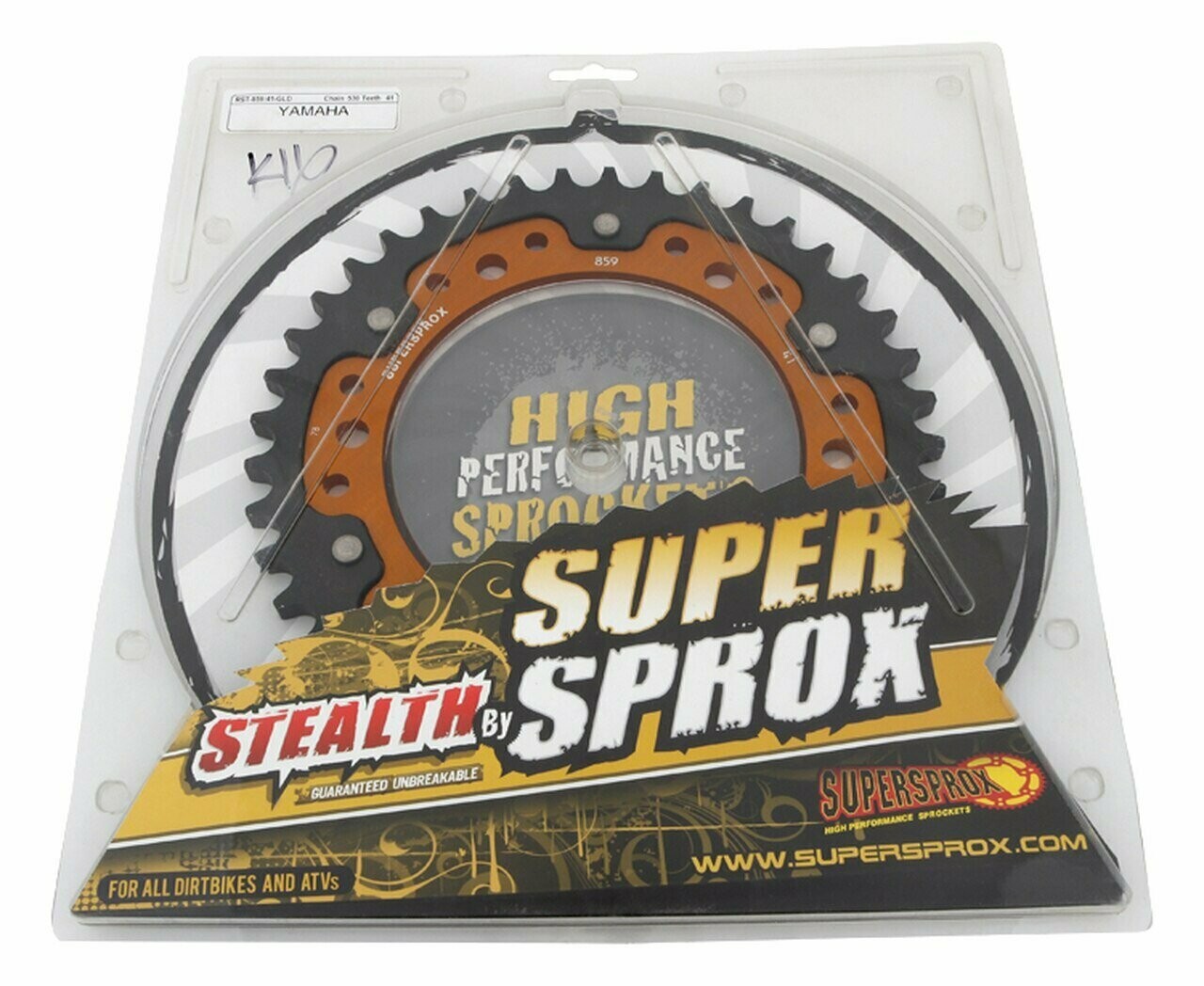 Supersprox Kettenrad Yamaha Gold 41 Zähne  RST-859:41-GLD
