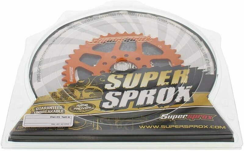 Supersprox Alu-Kettenrad 520 - 44Z (orange) Honda Supersprox Alu-Kettenrad 520 - 44Z (orange) Honda