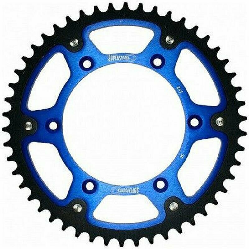Supersprox Stealth-Kettenrad 525 - 44Z (blau) Ducati 749 / 999 Supersprox Stealth-Kettenrad 525 - 44Z (blau) Ducati 749 / 999