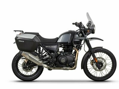 Royal Enfield Himalayan 410 ABS (18-23) SHAD SH23 Alu Koffer System 2x23 Liter inkl. Kofferträger Royal Enfield Himalayan 410 ABS (18-23) SHAD SH23 Alu Koffer System 2x23 Liter inkl. Kofferträger