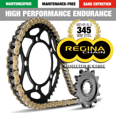 HONDA CBR 1000 RR ´08- Regina Antriebssatz Kettenkit HONDA CBR 1000 RR ´08- Regina Antriebssatz Kettenkit
