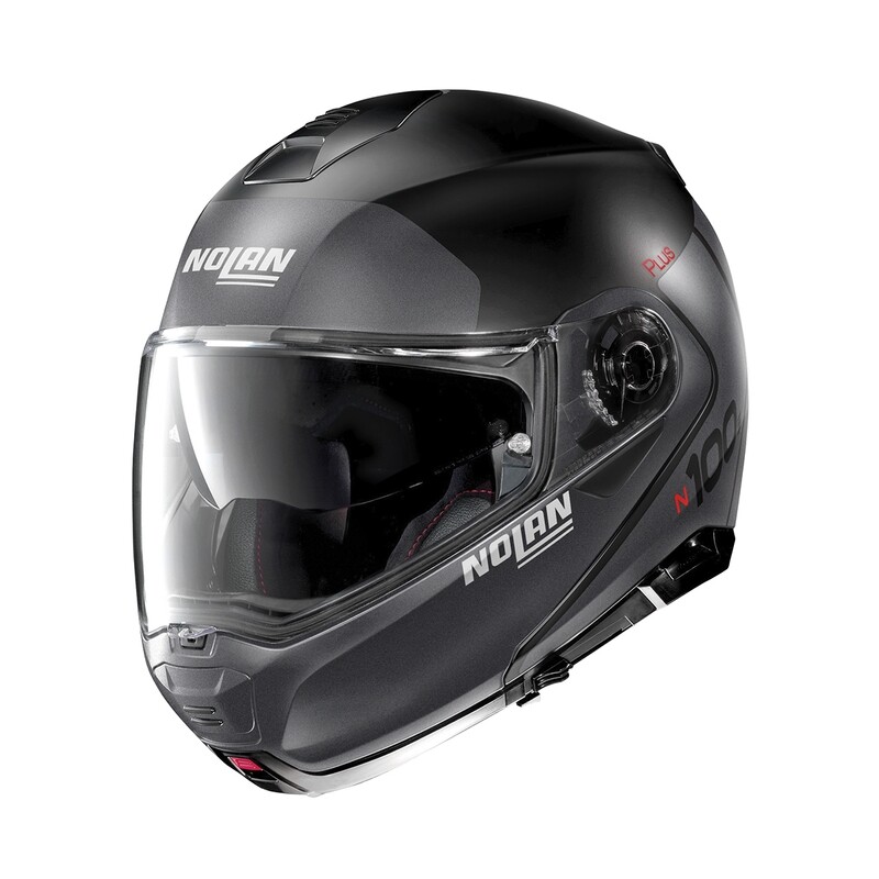 NOLAN Klapphelm N100-5 Plus Distinctive N-Com Flat Black 21 NOLAN Klapphelm N100-5 Plus Distinctive N-Com Flat Black 21