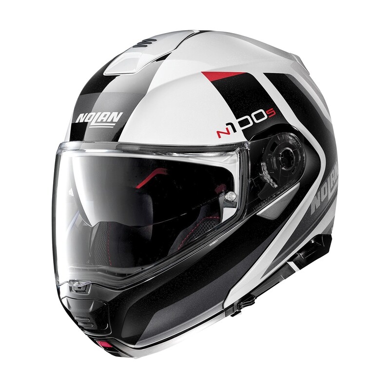 NOLAN Klapphelm N100-5 Hilltop N-Com Metal White 48 NOLAN Klapphelm N100-5 Hilltop N-Com Metal White 48