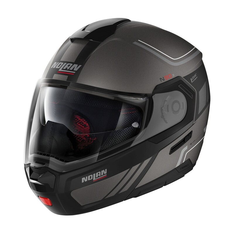 NOLAN Klapphelm N90-3 Voyager N-Com Flat Lava Grey 16 NOLAN Klapphelm N90-3 Voyager N-Com Flat Lava Grey 16