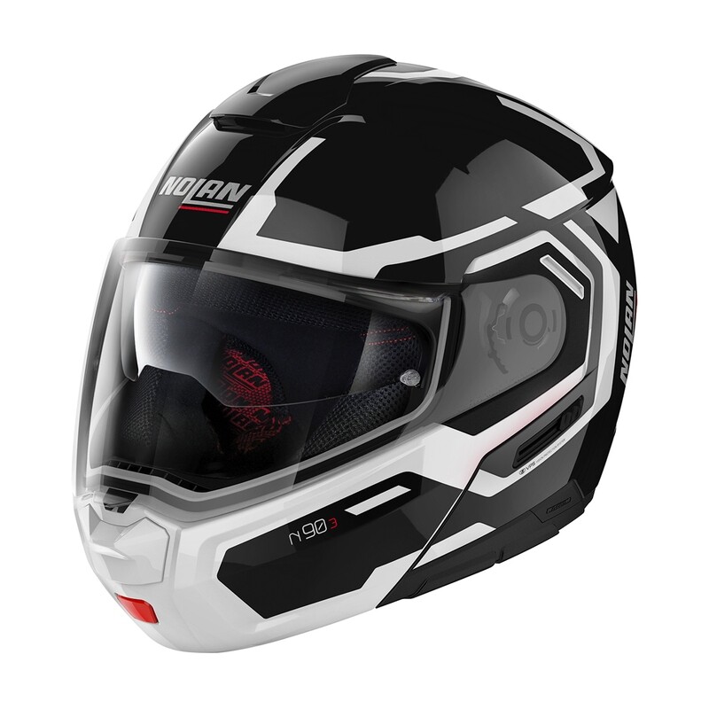 NOLAN Klapphelm N90-3 Driller N-Com Glossy Black 24 NOLAN Klapphelm N90-3 Driller N-Com Glossy Black 24
