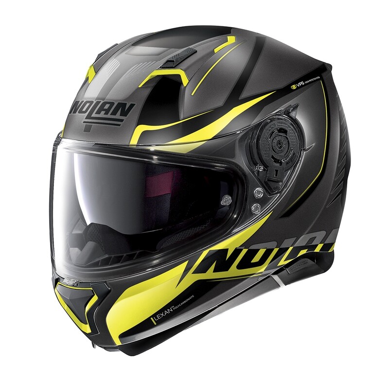 NOLAN Integralhelm Vollvisierhelm N87 Miles N-Com Flat Lava Grey 88 NOLAN Integralhelm Vollvisierhelm N87 Miles N-Com Flat Lava Grey 88