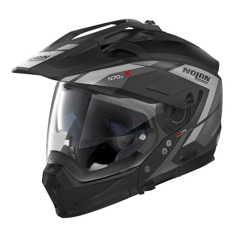NOLAN Crossoverhelm N70-2 X Grandes Alpes N-Com Flat Black 21 NOLAN Crossoverhelm N70-2 X Grandes Alpes N-Com Flat Black 21