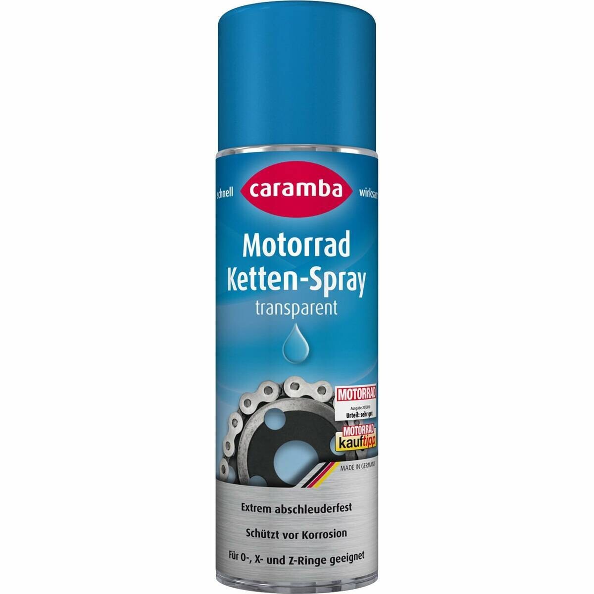 Caramba Motorrad Kettenspray Kettenfett transparent 300ml