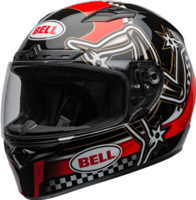 BELL Qualifier DLX  Mips Integralhelm Isle of Man 2020 Gloss Red/Black