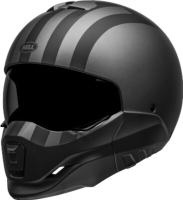 BELL Broozer Modularhelm Free-Ride Helm Matte Gray/Black