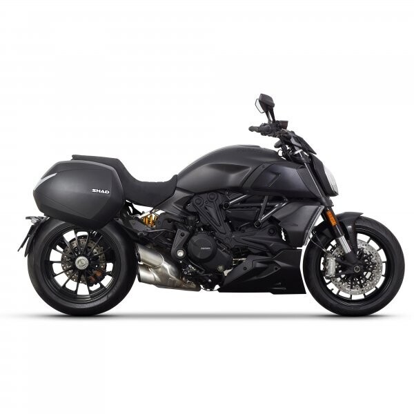 Ducati Diavel 1260/S ABS (19-21) SHAD SH36 Carbon Koffer System 2x36 Liter inkl. Kofferträger Ducati Diavel 1260/S ABS (19-21) SHAD SH36 Carbon Koffer System 2x36 Liter inkl. Kofferträger