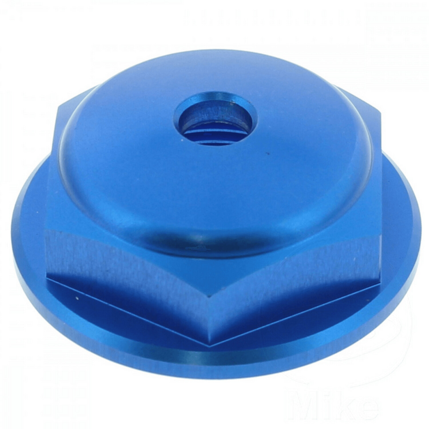 Pro-Bolt Lenkkopfmutter geschlossen Alu blau M24x1.50mm