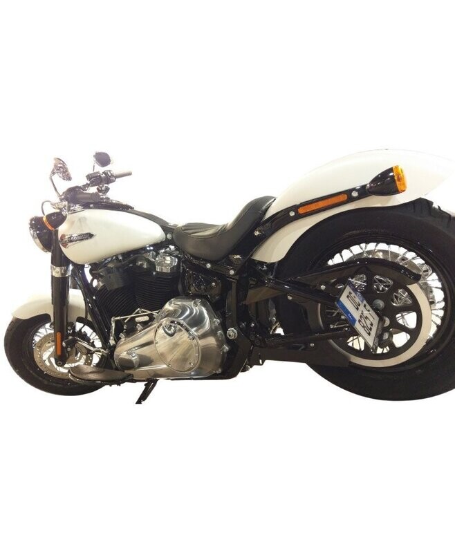 Harley Davidson Kennzeichenhalter seitlich schwarz ACCESS DESIGN Harley Davidson Kennzeichenhalter seitlich schwarz ACCESS DESIGN