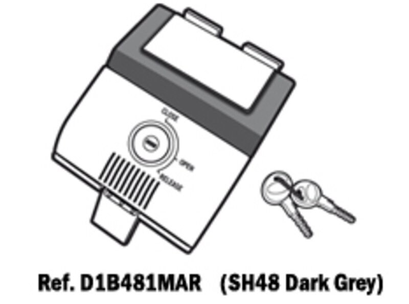 SHAD SH48 Schlossmechanismus