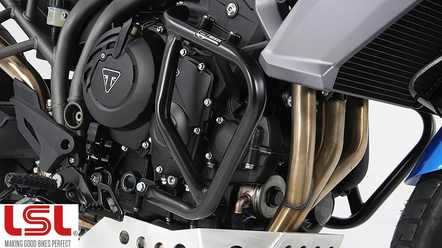 LSL Sturzbügel Triumph Tiger 800/XC 10-14, XC/XCX/XCA 15-19, XR/XRX/XRT 2015-, schwarz