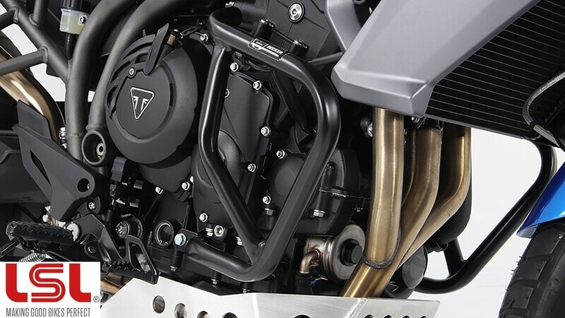 LSL Sturzbügel Triumph Tiger 800/XC 10-14, XC/XCX/XCA 15-19, XR/XRX/XRT 2015-, schwarz