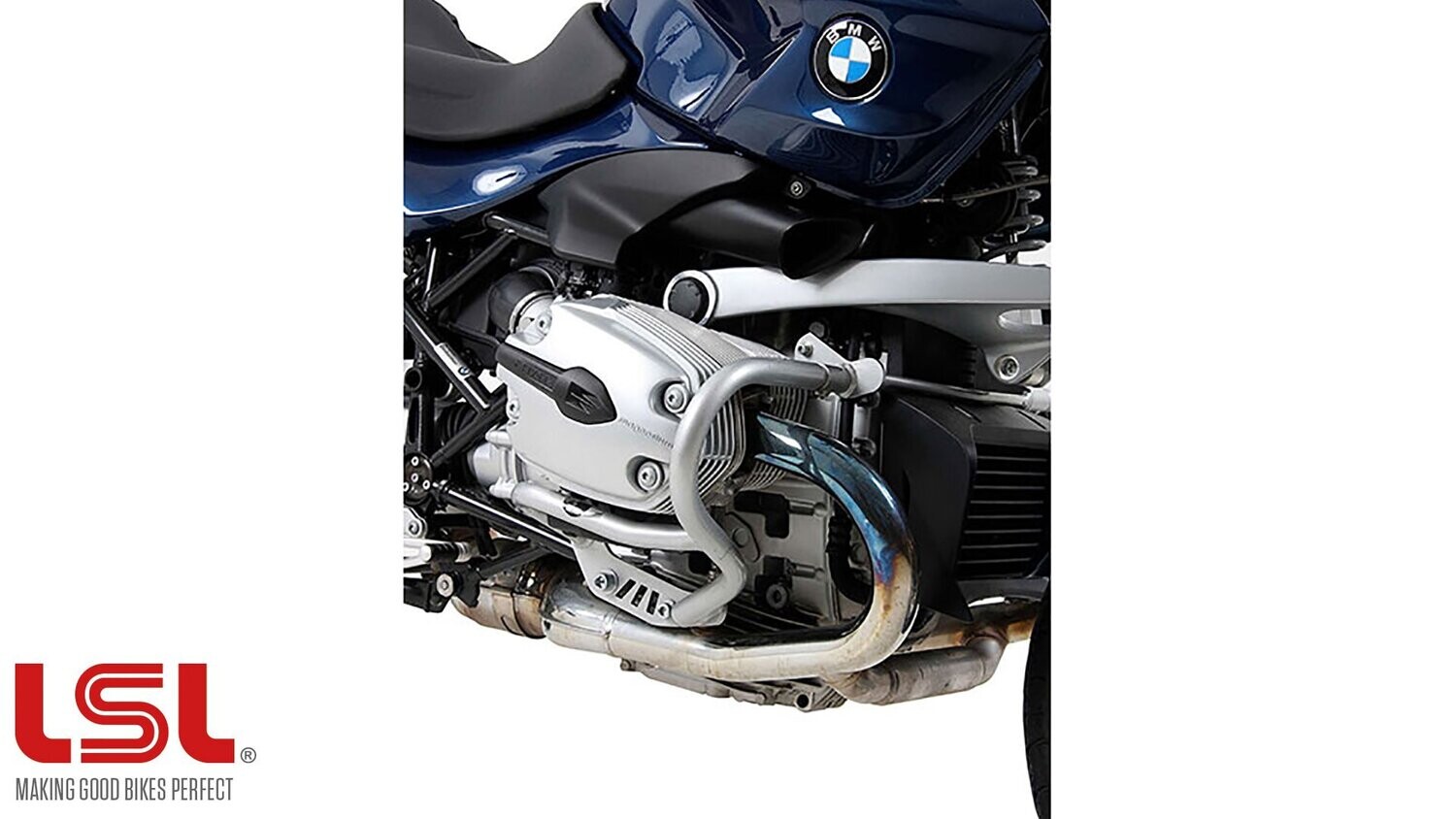 LSL Sturzbügel BMW R 1200 R (2006-2014), Farbe: silber
