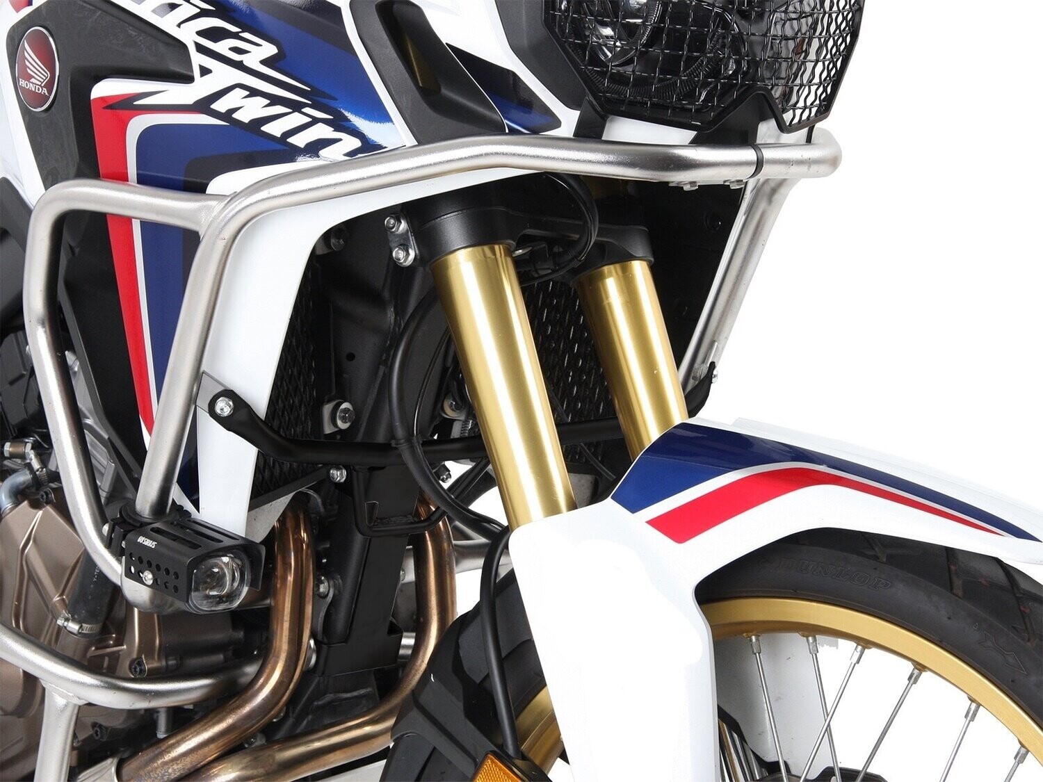 Hepco&Becker Versteifungsbügel für H&B Tankschutzbügel 502994 schwarz für Honda CRF 1000 Africa Twin (2016-2017)