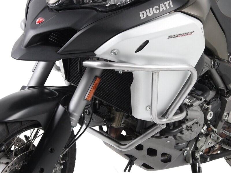 Hepco&Becker Ducati Multistrada 1200 Enduro (2016-2018)  Tankschutzbügel schwarz  / Edelstahl