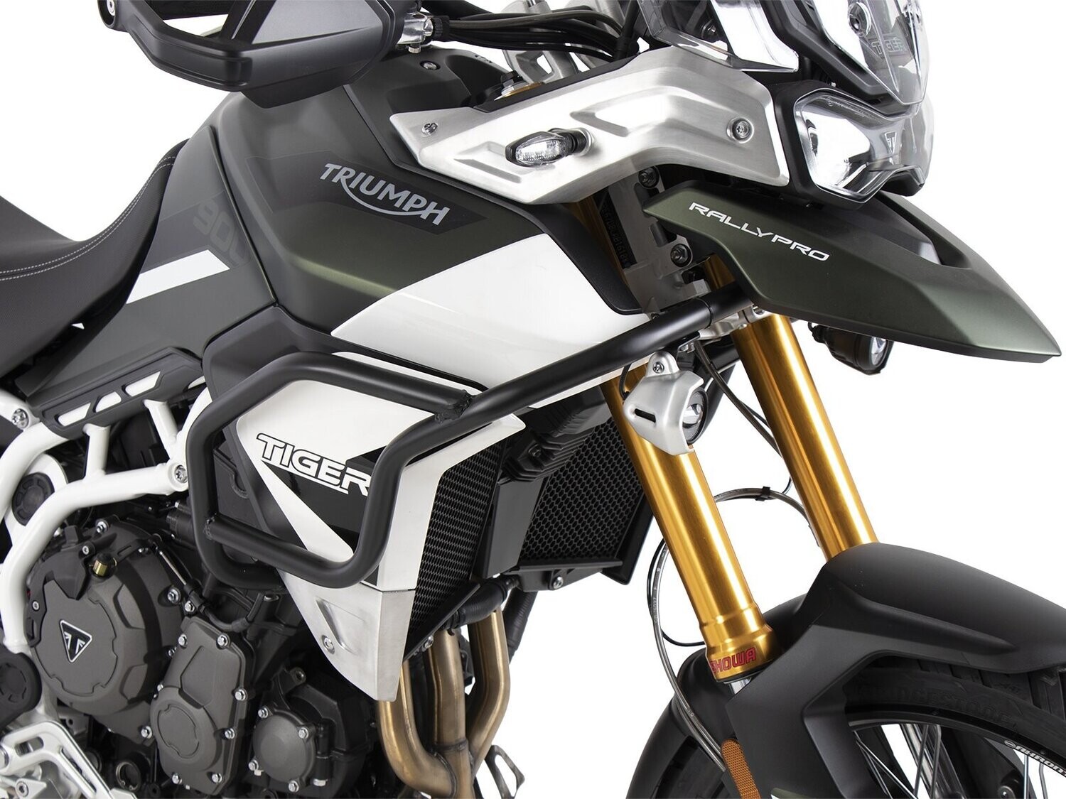 Hepco&Becker Triumph Tiger 850 Sport (2021-) Tankschutzbügel, Material: Stahl schwarz