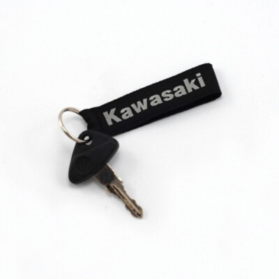 Kawasaki Schlüsselanhänger schwarz